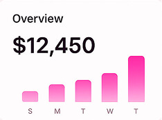 dashboard widget 006